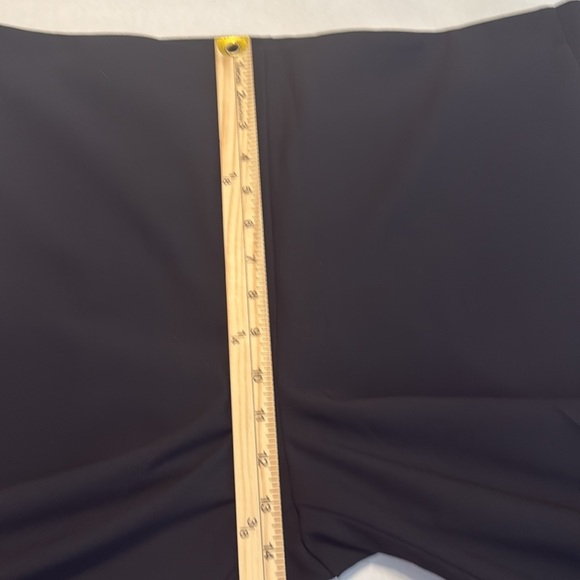 NWT Ann Taylor The Side Zip Ankle Pant in Bi-Stretch Black Size 16 - Picture 6 of 10